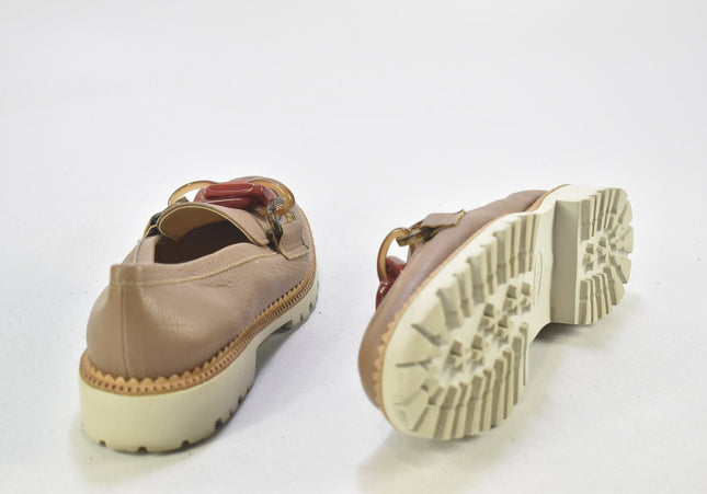 Brunate Damen Halbschuhe Slipper Ballerinas SL 24,5cm Nr. 24-T 1108-Schuh-Gebraucht-secondhand