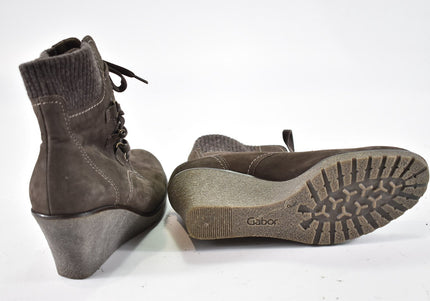 Gabor Damen Stiefelette Boots UK 6 Nr. 24-A 2460-Schuh-Gebraucht-secondhand
