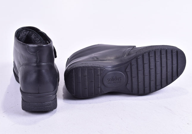 Solidus Damen Stiefelette Boots UK 4 Nr. 24-Y 3289-Schuh-Gebraucht-secondhand