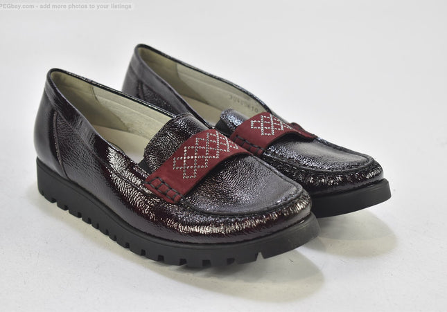 Waldläufer Damen Halbschuhe Slipper Ballerinas UK 6 Nr. 25-J 1229-Schuh-Gebraucht-secondhand