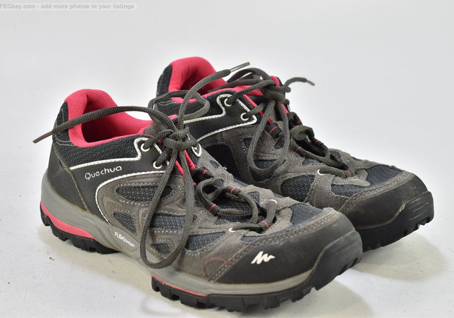 Quechua Damen Wanderschuhe Trekking EUR 40 Nr. 25-A 966-Schuh-Gebraucht-secondhand