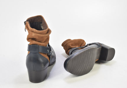 Caprice Damen Stiefelette Boots UK 5,5 Nr. 24-M 2805-Schuh-Gebraucht-secondhand