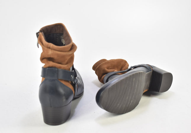 Caprice Damen Stiefelette Boots UK 5,5 Nr. 24-M 2805-Schuh-Gebraucht-secondhand