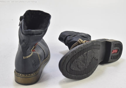 Rieker Damen Stiefelette Boots EUR 37 Nr. 24-B 5256-Schuh-Gebraucht-secondhand