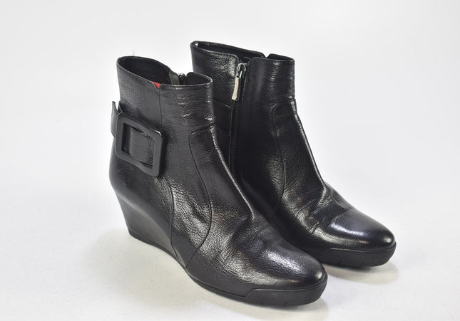 Pas de Rouge Damen Stiefelette Boots EUR 36 Nr. 24-B 154-Schuh-Gebraucht-secondhand