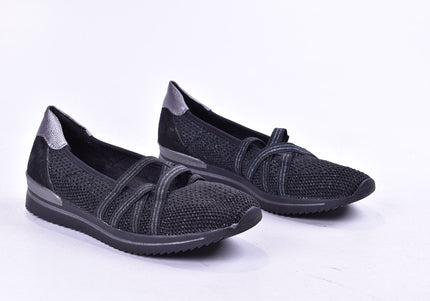 Medicus Damen Halbschuhe Slipper Ballerinas UK 4,5 Nr. 24-J 318-Schuh-Gebraucht-secondhand