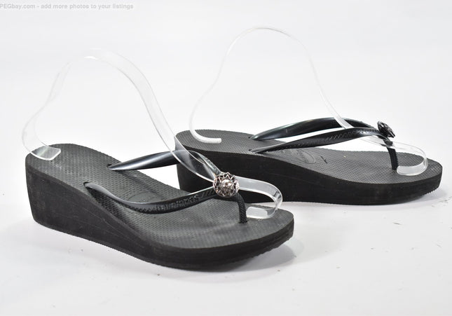 Havaianas Damen Sandale Pantolette EUR 37 Nr. 25-S 3530-SchuhGebraucht