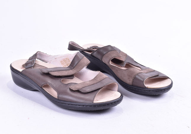 Goldkrone Damen Sandale Sandalette UK 4,5 Nr. 24-SD 2276-Schuh-Gebraucht-secondhand