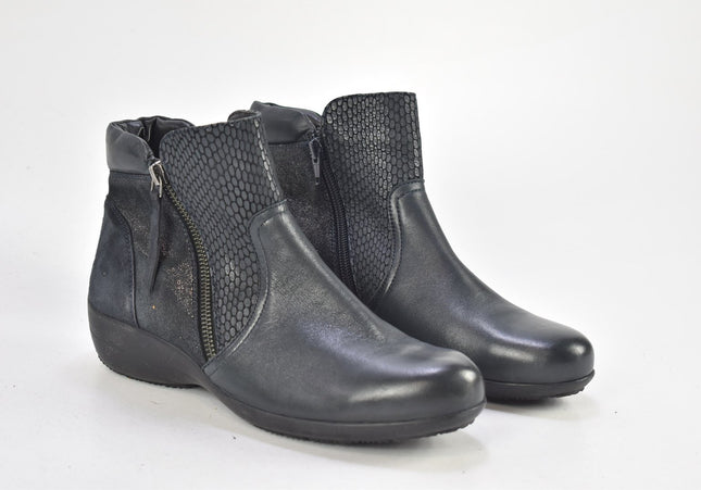 Helioform Damen Stiefelette Boots UK 5 Nr. 23-Z 4938-Schuh-Gebraucht-secondhand