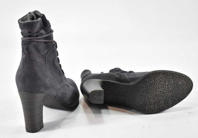 s.Oliver Damen Stiefelette Boots EUR 37 Nr. 24-M 958-Schuh-Gebraucht-secondhand