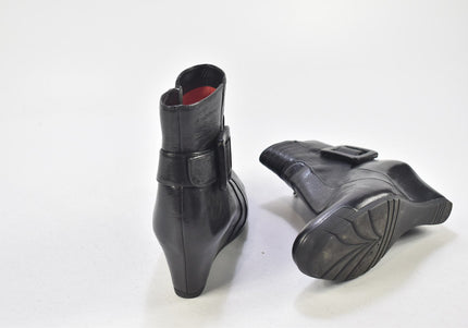 Pas de Rouge Damen Stiefelette Boots EUR 36 Nr. 24-B 154-Schuh-Gebraucht-secondhand