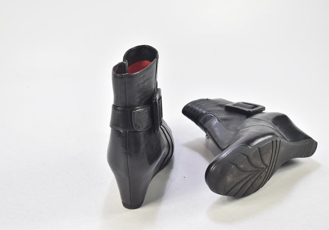 Pas de Rouge Damen Stiefelette Boots EUR 36 Nr. 24-B 154-Schuh-Gebraucht-secondhand