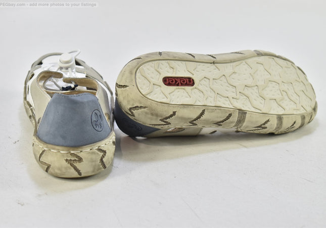 Rieker  Damen Halbschuhe Slipper Ballerinas  EUR 38 Nr. 26-U 118