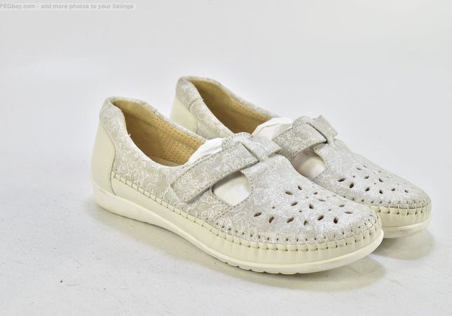 Helvesko  Damen Halbschuhe Slipper Ballerinas  Gr. 38 Nr. 26-U 2305