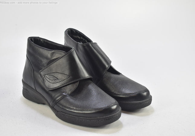 Solidus Damen Stiefelette Boots UK 5,5 Nr. 24-B 5597-Schuh-Gebraucht-secondhand