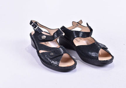 Finn Comfort Damen Sandale Sandalette UK 4,5 Nr. 24-SD 3956-Schuh-Gebraucht-secondhand