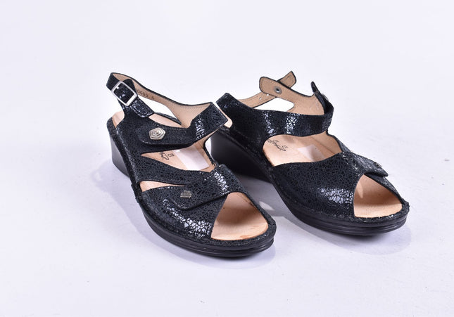 Finn Comfort Damen Sandale Sandalette UK 4,5 Nr. 24-SD 3956-Schuh-Gebraucht-secondhand