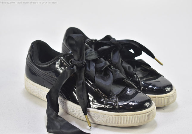 Puma Basket Damen Sportschuhe Sneaker EUR 39 Nr. 25-J 2854-Schuh-Gebraucht-secondhand