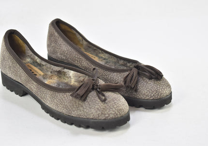 Elle Damen Halbschuhe Slipper Ballerinas EUR 37,5 Nr. 23-U 444-Schuh-Gebraucht-secondhand