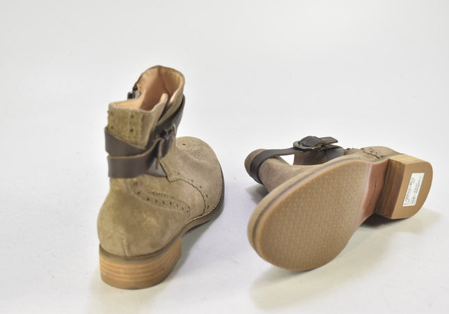 Clarks Damen Stiefelette Boots UK 5,5 Nr. 24-B 4419-Schuh-Gebraucht-secondhand