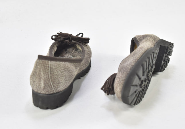Elle Damen Halbschuhe Slipper Ballerinas EUR 37,5 Nr. 23-U 444-Schuh-Gebraucht-secondhand