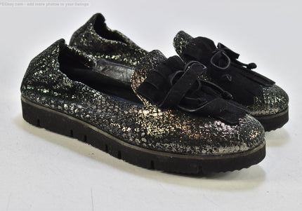 Kennel&Schmenger Damen Halbschuhe Slipper Ballerinas  UK 4,5 Nr. 26-F 738