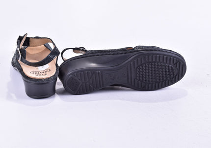 Finn Comfort Damen Sandale Sandalette UK 4,5 Nr. 24-SD 3956-Schuh-Gebraucht-secondhand