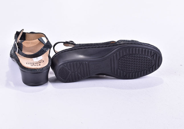 Finn Comfort Damen Sandale Sandalette UK 4,5 Nr. 24-SD 3956-Schuh-Gebraucht-secondhand