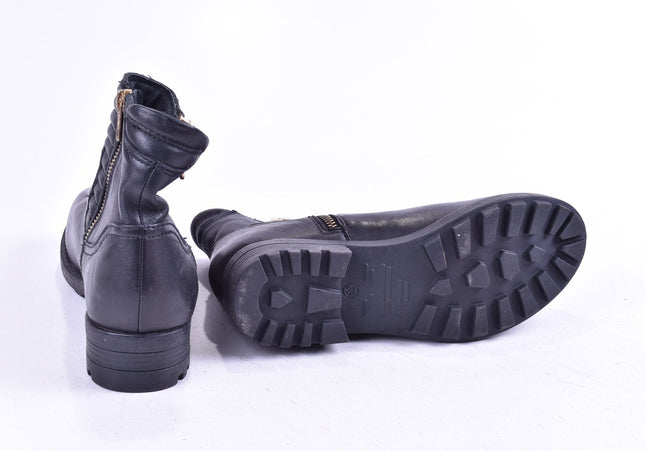 Poelman Damen Stiefelette Boots EUR 36 Nr. 24-A 2976-Schuh-Gebraucht-secondhand