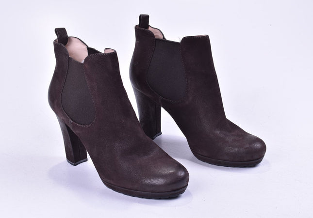 Prada Damen Stiefelette Boots EUR 39 Nr. 23-A 2300-Schuh-Gebraucht-secondhand