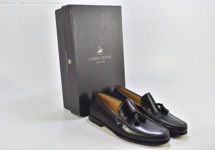 Ludwig Reiter Brogue Herren Halbschuhe Slipper  Gr. 42 Nr. 25-V 3201