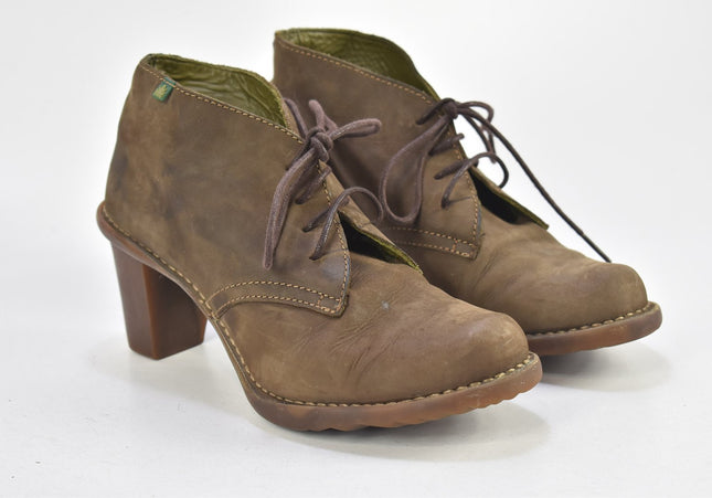 El NaturaLista Damen Stiefelette Boots EUR 39 Nr. 23-A 2832-Schuh-Gebraucht-secondhand