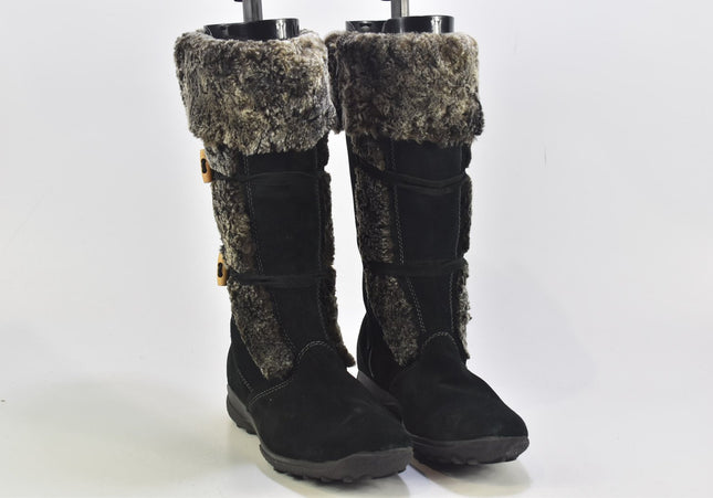 Damen Stiefel Stiefelette Boots SL 28,5cm Nr. 24-B 3776-Schuh-Gebraucht-secondhand