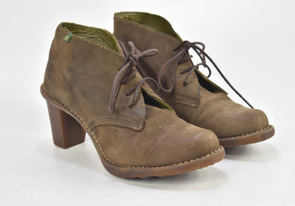 El NaturaLista Damen Stiefelette Boots EUR 39 Nr. 23-A 2832-Schuh-Gebraucht-secondhand