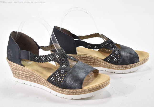 Rieker  Damen Sandale Sandalette  EUR 41 Nr. 25-S 3786
