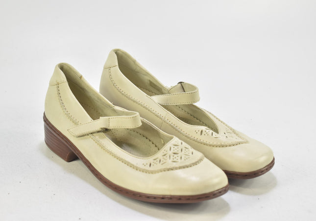 Jenny by Ara Damen Halbschuhe Slipper Ballerinas UK 7 Nr. 24-N 2628-Schuh-Gebraucht-secondhand