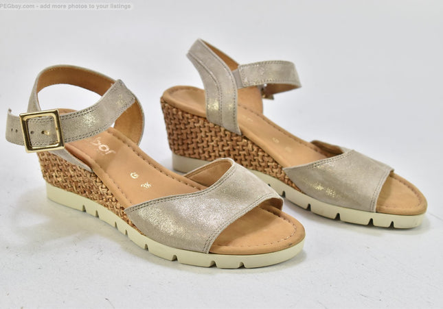 Gabor Damen Sandale Sandalette UK 3,5 Nr. 25-S 1923-SchuhGebraucht