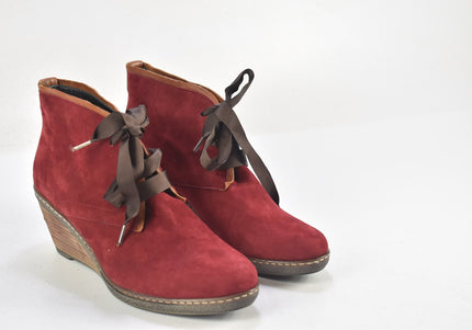 Donna Carolina Damen Stiefelette Boots EUR 38,5 Nr. 24-J 1652-Schuh-Gebraucht-secondhand