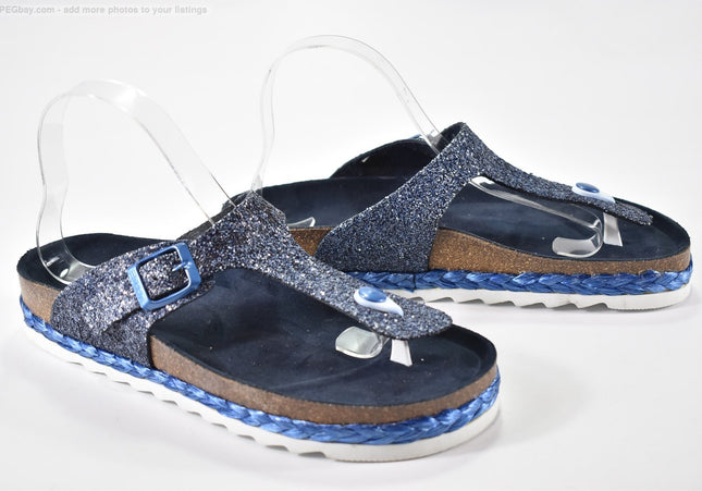 Esprit Damen Sandale Pantolette EUR 40 Nr. 25-S 1102-Schuh-Gebraucht-secondhand