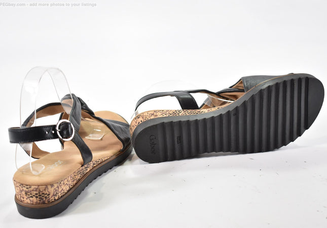 Gabor Damen Sandale Sandalette UK 8 Nr. 25-S 3550-SchuhGebraucht