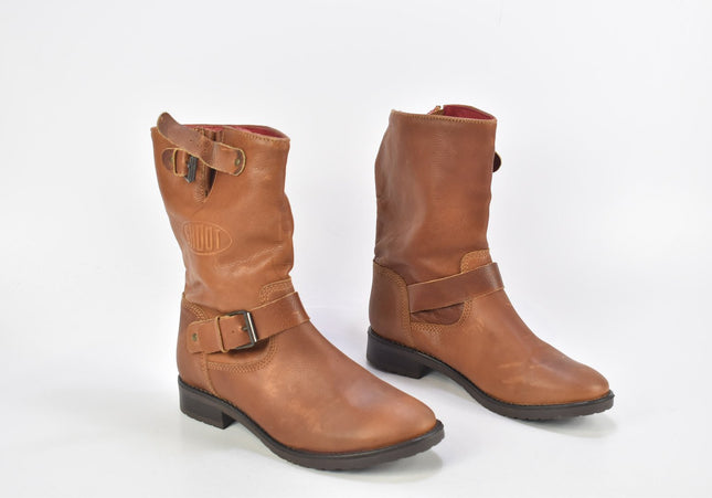 Shoot Damen Stiefelette Boots EUR 40 Nr. 24-M 452-Schuh-Gebraucht-secondhand