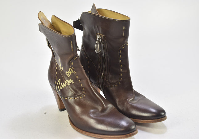 La Martina Western Damen Stiefelette Boots EUR 36 Nr. 24-B 1373-Schuh-Gebraucht-secondhand