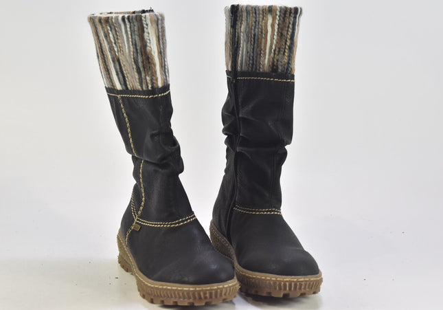 Rieker Damen Stiefel Stiefelette Boots EUR 37 Nr. 24-B 999-Schuh-Gebraucht-secondhand