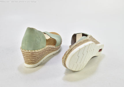 Rieker  Damen Sandale Sandalette  EUR 39 Nr. 26-S 2621