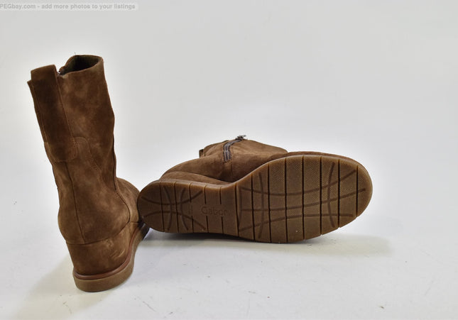 Gabor Damen Stiefelette Boots UK 8 Nr. 24-B 6026-Schuh-Gebraucht-secondhand