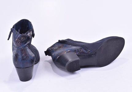 Tamaris Damen Stiefelette Boots EUR 38 Nr. 23-A 332-Schuh-Gebraucht-secondhand