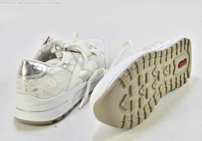 Rieker Damen Halbschuhe Freizeitschuhe EUR 39 Nr. 25-T 122-second hand-gebrauchte Schuhe-SchuhGebraucht