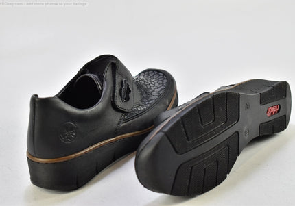 Rieker Damen Halbschuhe Freizeitschuhe EUR 42 Nr. 25-T 1269-gebrauchte Schuhe-Second hand-SchuhGebraucht