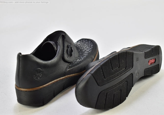 Rieker Damen Halbschuhe Freizeitschuhe EUR 42 Nr. 25-T 1269-gebrauchte Schuhe-Second hand-SchuhGebraucht