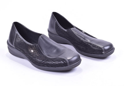 Medicus Damen Halbschuhe Slipper Ballerinas UK 7,5 Nr. 23-M 783-Schuh-Gebraucht-secondhand